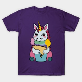 Unicorn Ice Cream T-Shirt